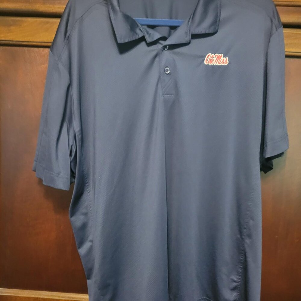 Cutter and Buck Brand Ole Miss Polo Shirt--size XXL--$22